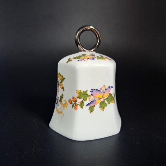 Aynsley Cottage Garden Bone China Decorative Bell Vintage - Picture 3 of 12
